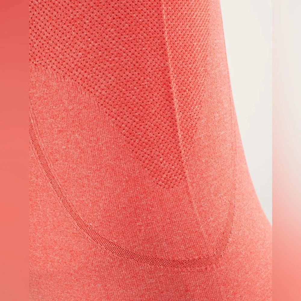 Lululemon Run: Swiftly Turtleneck Love Red Size 6 - Picture 7 of 15